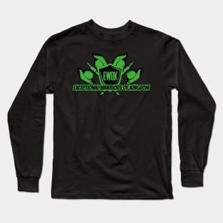 GREEN EWOK RANGER! Long Sleeve T-Shirt